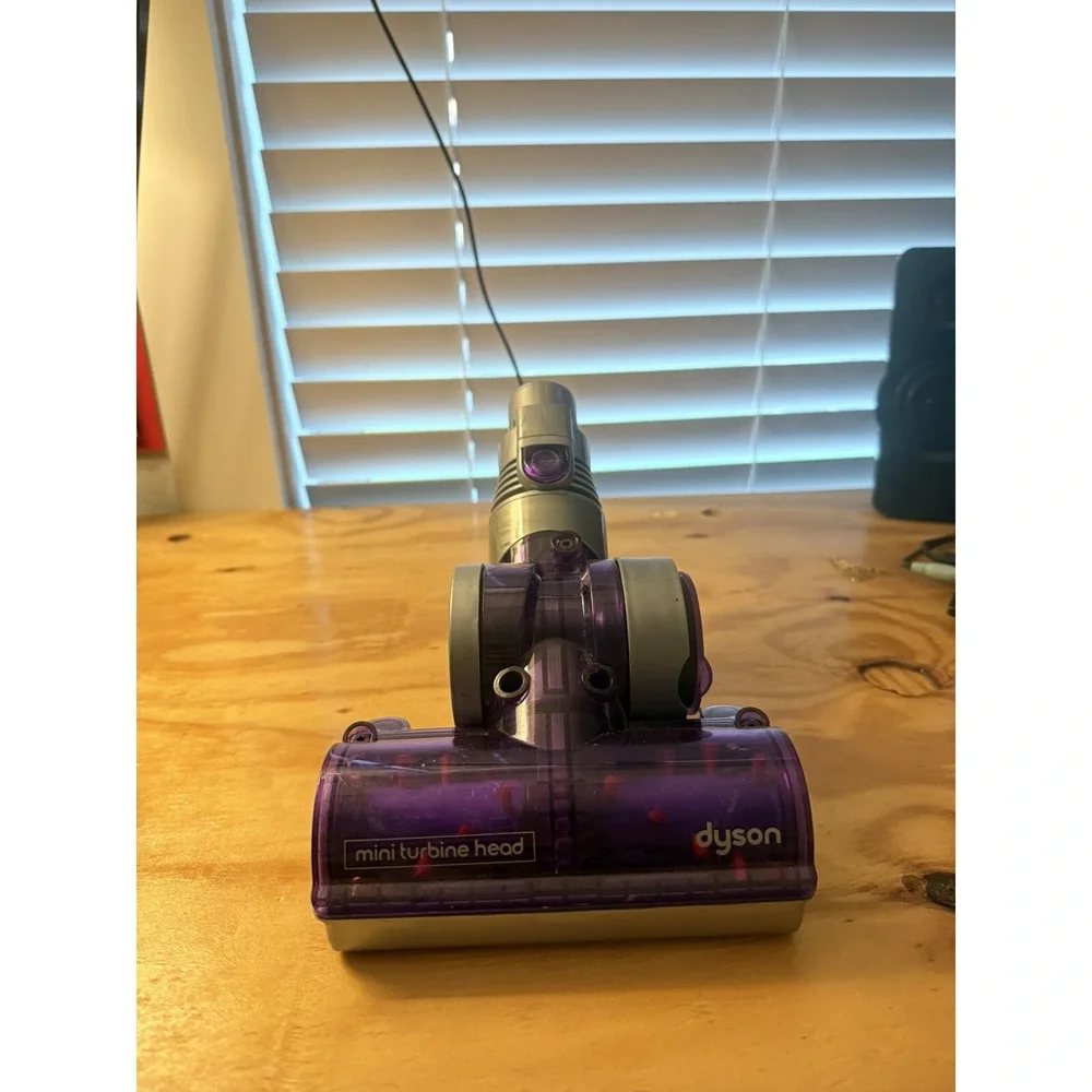Dyson Genuine OEM Animal Pet Hair Vacuum Mini Turbine Head Attachment Purple